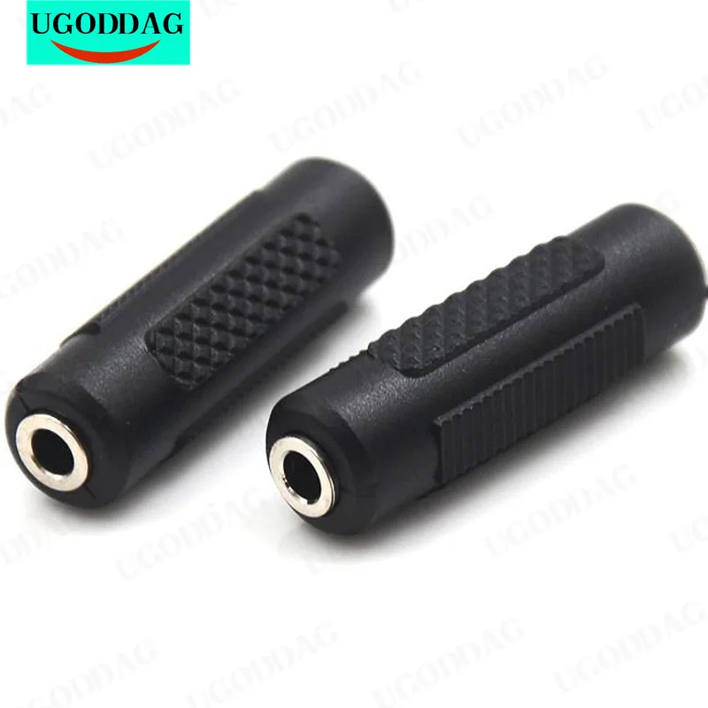 

3.5 Mm Female To 3.5mm Female Jack Stereo Connector Coupler Adapter Audio Cable Extension For MP3 DVD Headphone Car