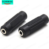 3.5 Mm Female To 3.5mm Female Jack Stereo Connector Coupler Adapter Audio Cable Extension For MP3 DVD Headphone Car