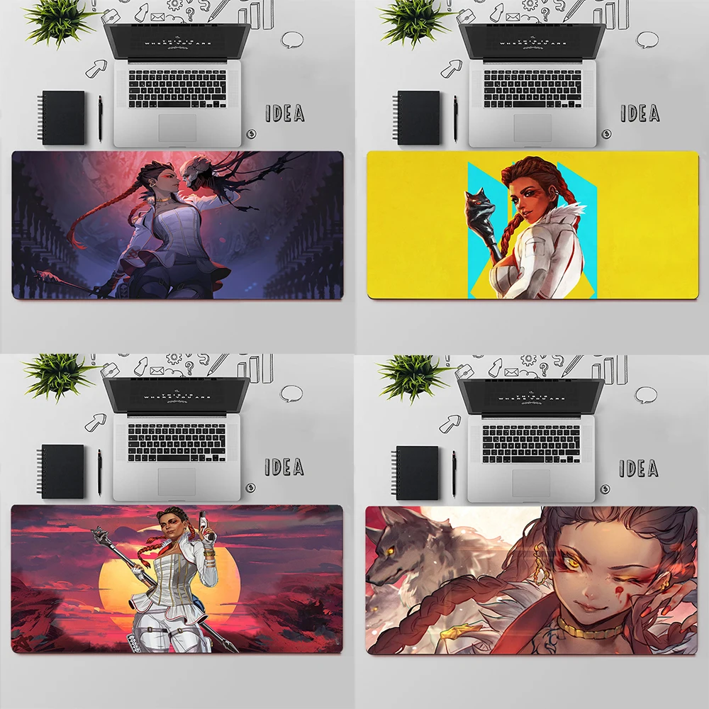 Apex Legends LOBA Gaming Mouse Pad Large Mouse Pad PC Gamer Computer Mouse Mat Big Mousepad Silicone Keyboard Desk Mat Mause Pad