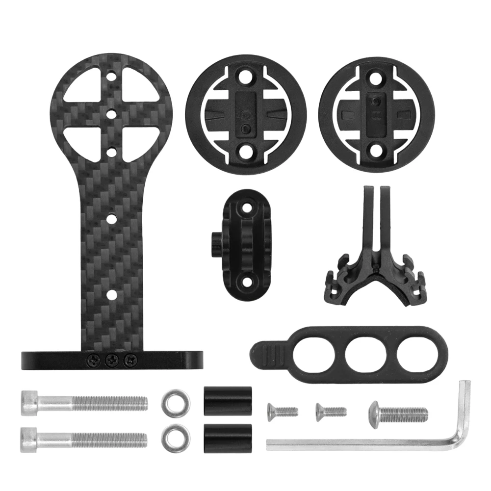 

AAAAAAABikeComputerMountHolder Bicycle Handlebar Computer Camera Extension Bracket For Garmin Cycling Stem Rack Accessories