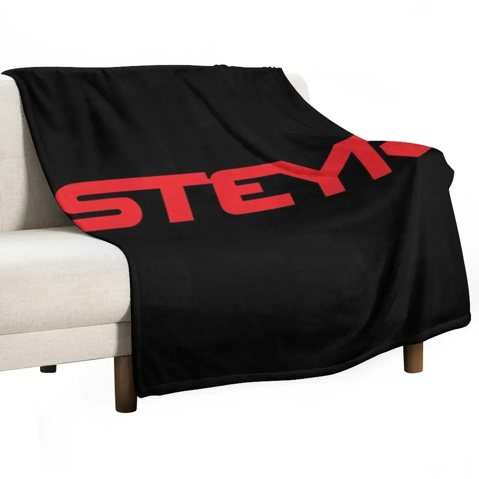 

Steyr Tractor Throw Blanket Furry Flannel Decoratives Blankets