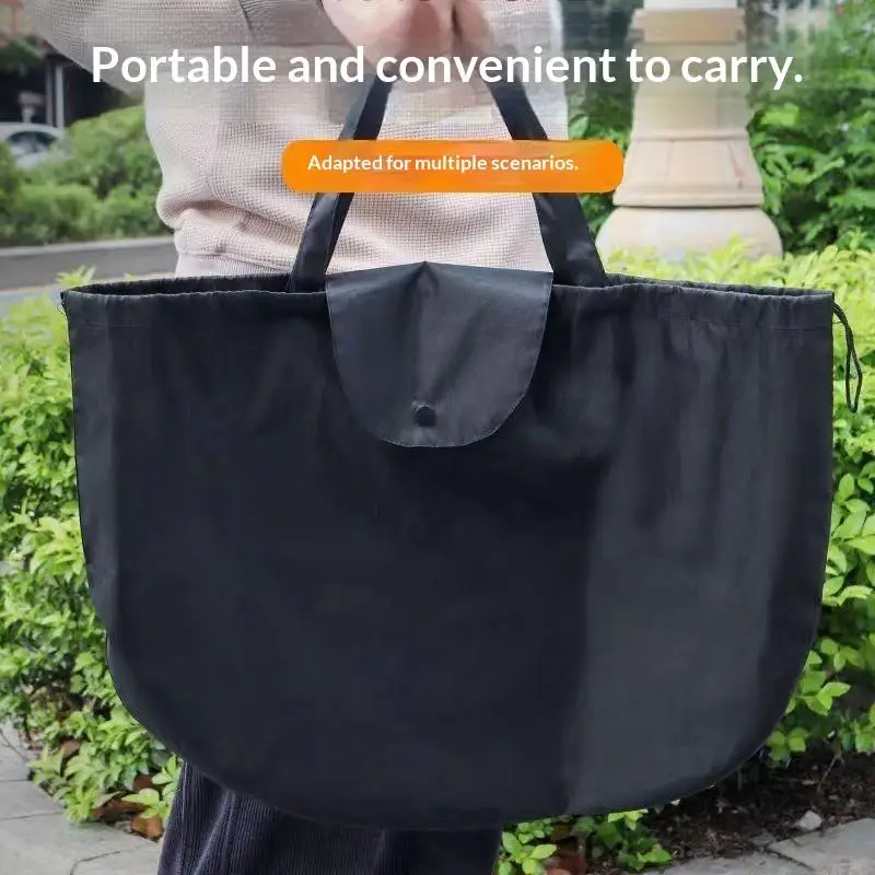 Portable Motorcycle Helmet Storage Bag with Adjustable Shoulder Strap Waterproof Pouch for Full Half Face Helmets Travel