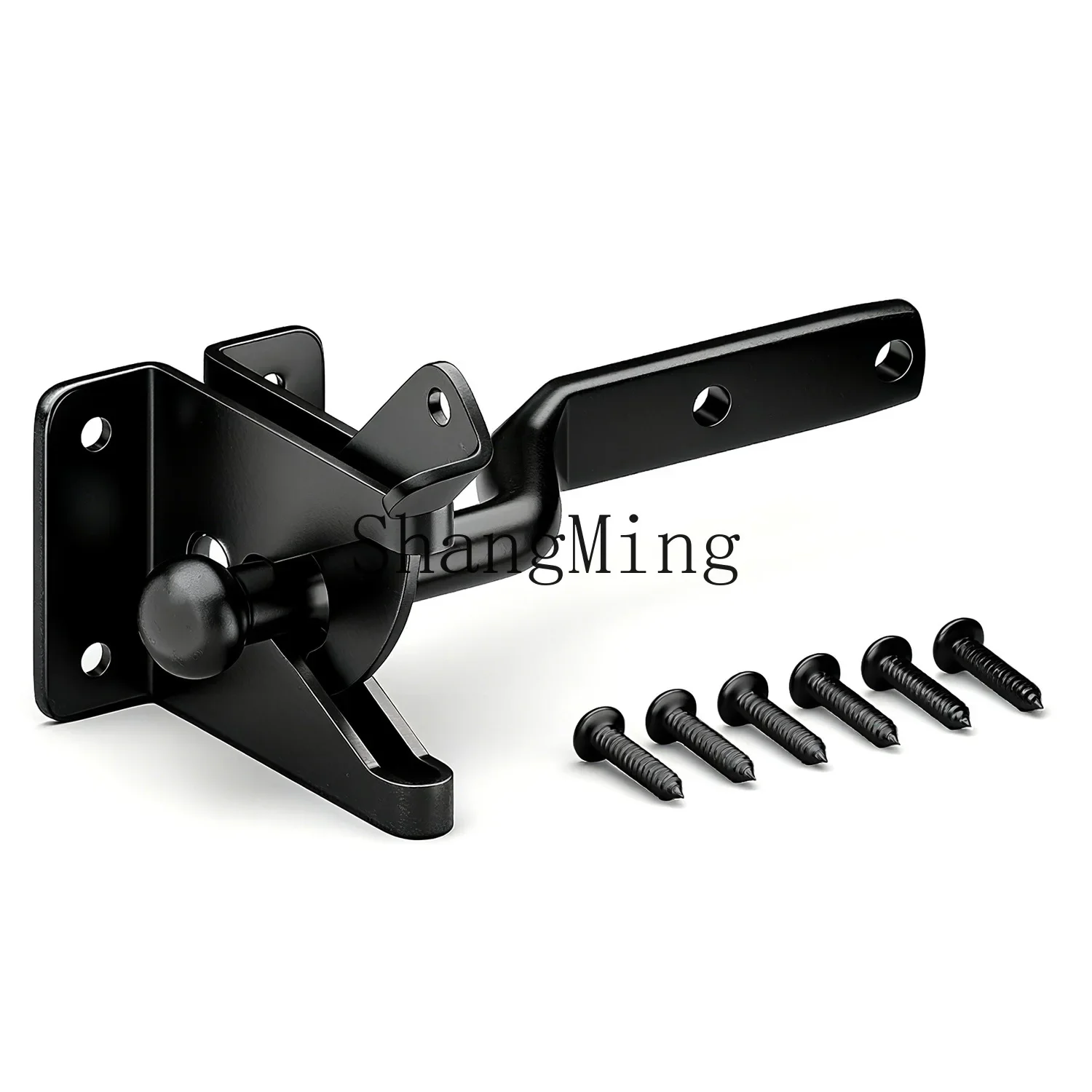 CLL Fence Hinged Fence Iron Latch Guardrail Hardware Small Lock Aluminum Lock Metal Lock Self