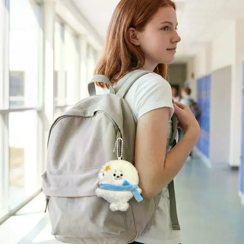 

Plush Cartoon Seal Keychain Soft Sea Lion Animal Doll Cute Mini Pendant for Bags Birthday Gift