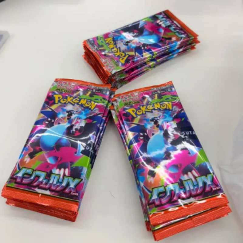 100% الأصلي البوكيمون M2 ميجا تطور Charizard الداعم حزمة بطاقة التداول حزمة PTCG اليابانية تحصيل أنيمي بطاقات لعبة الهدايا #6