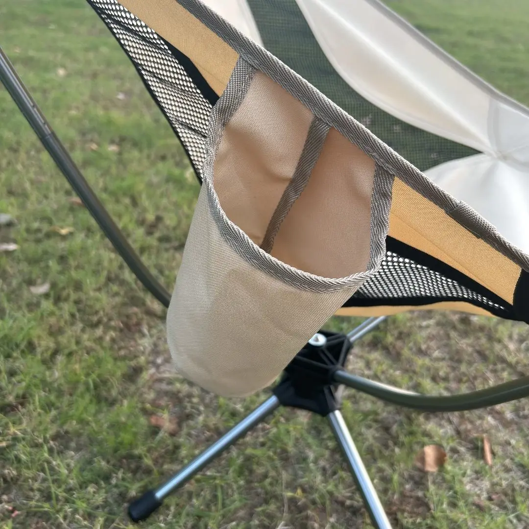 Outdoor Lightweight 360 Degree Aluminum Camping Swivel Chair Portable Folding Hiking Beach Chair view 4