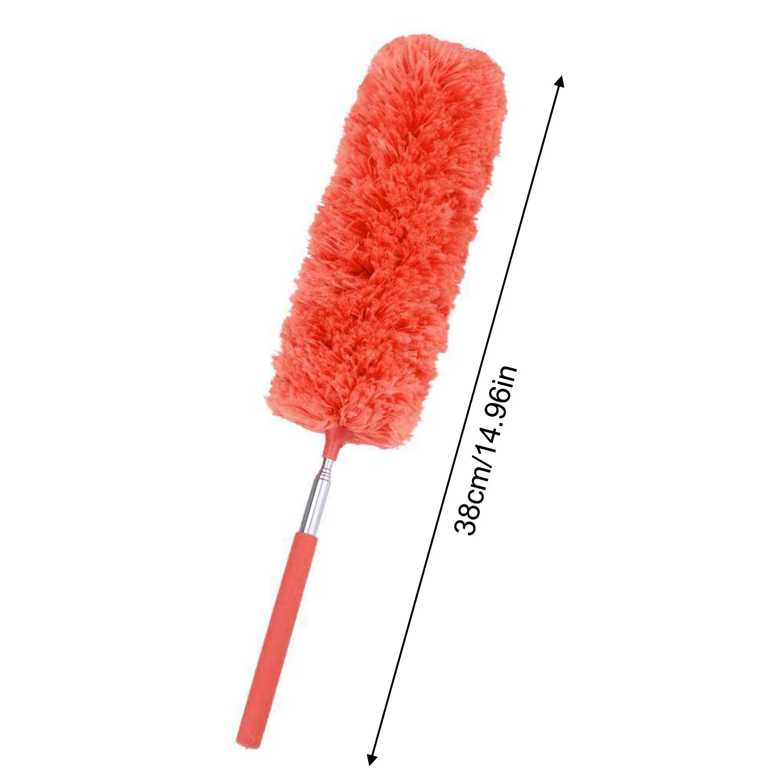 Microfiber Dust Duster for Home Cleaning Adults Extendable Fiber Furniture Cleaner Portable Lightweight Tool