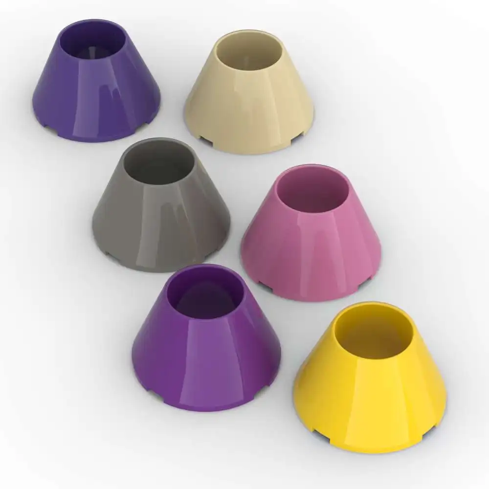 

MOC 10 шт. 4742 полые без шпилек коническая головоломка конус из частиц 4x4x2 комплект строительных блоков идея DIY игрушка подарки на день рождения дропшиппинг