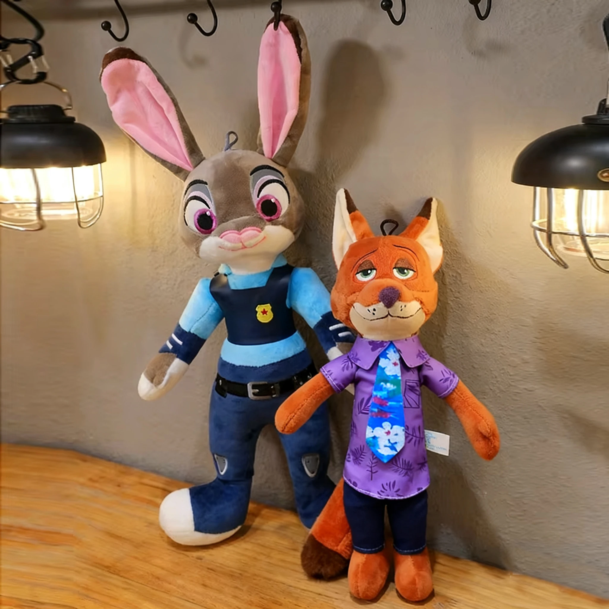 40-50 سنتيمتر Zootopia شخصية نيك وايلد جودي هوبس الكرتون لعبة لطيفة دمية نموذج عيد ميلاد هدية الكريسماس للأطفال الأصدقاء #1