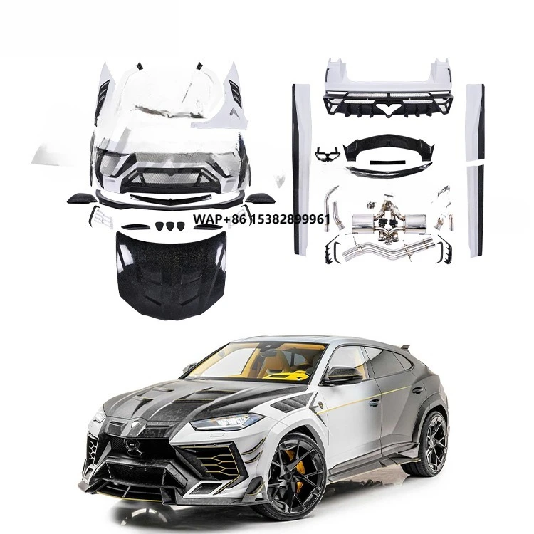 M Style Bodykit for Urus Upgrade m Style  Body Kit Front Car Bumper Rear bar Side Skirt Exhaust