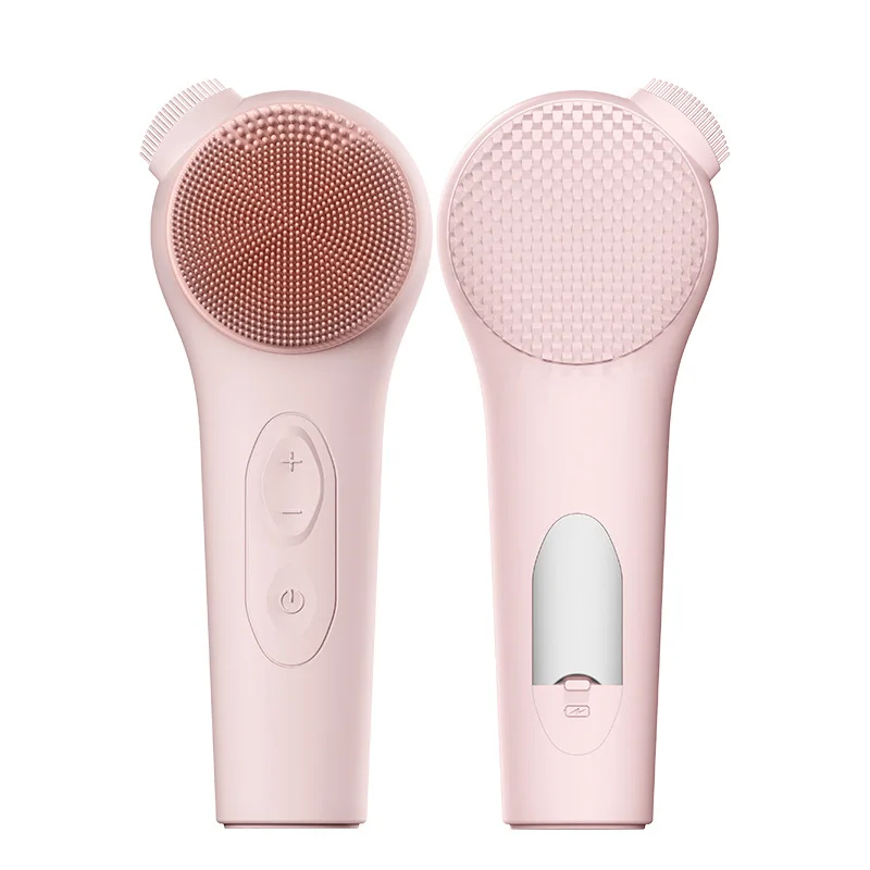Portable Facial Exfoliator Electric Washing Face Machine Silicone Scrub Pore Cleanser Massager Facial Cleansing Brush