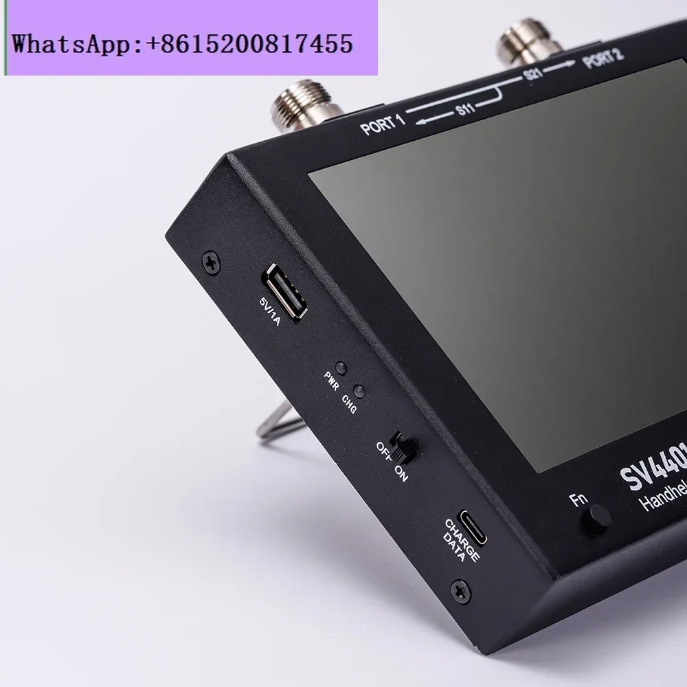 SV4401A Vector Network Analyzer 50KHz-4.4GHz 7-inch large screen 100db dynamic NanoVNA