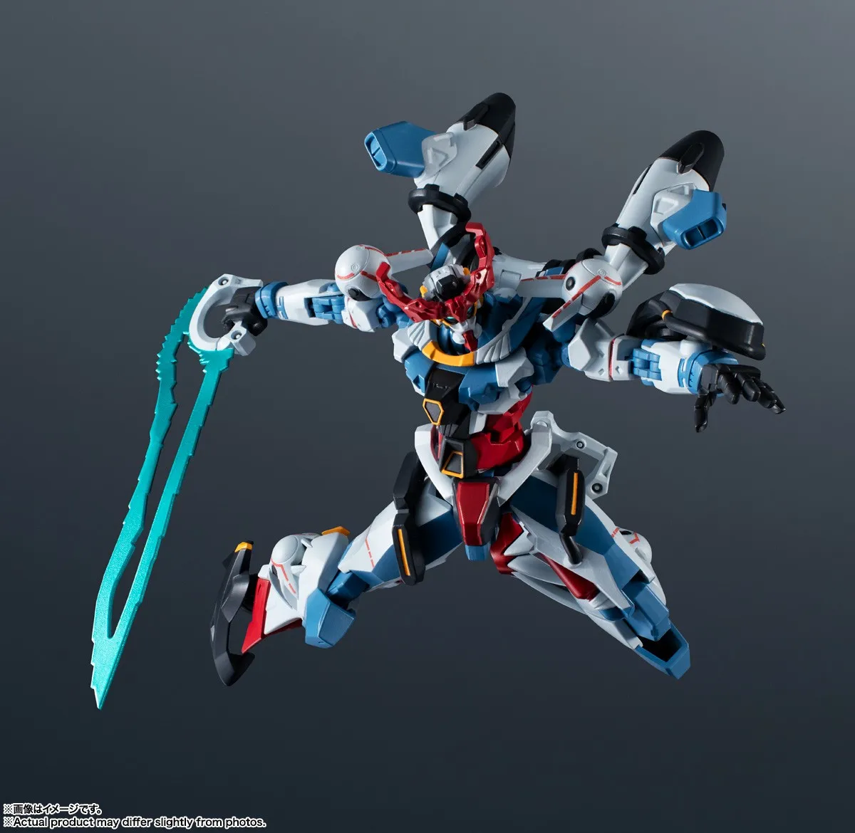 In Stock Genuine BANDAI GUNDAM UNIVERSE Mobile Suit Gundam GQuuuuuuX Figure Anime Action Model Toy