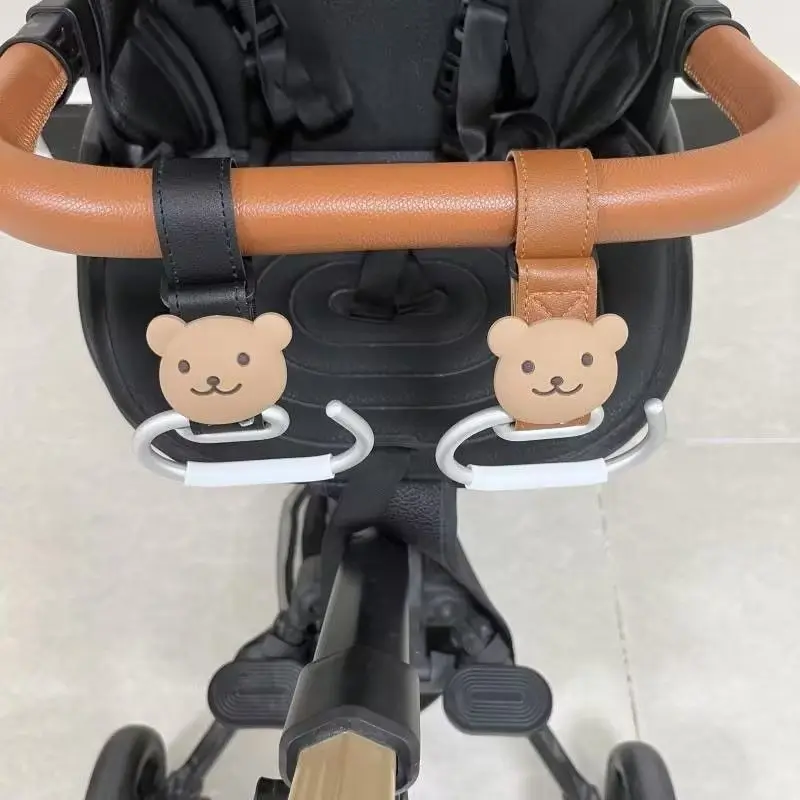 ポータブルベビーカー専用フック、ベビーカー収納クマフック、ベビーカー自転車バッグフック