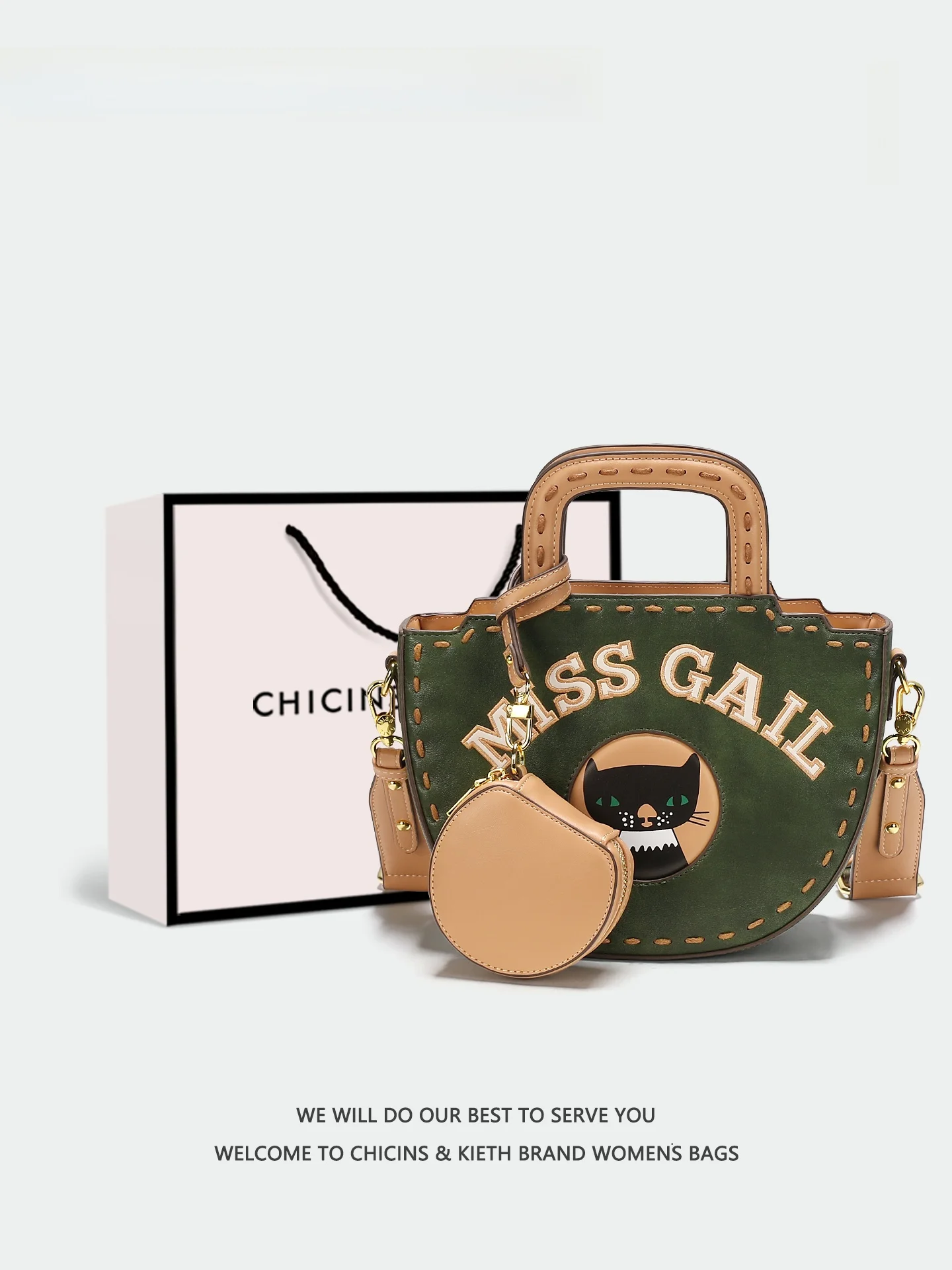 

CHICINSKIETH Retro Color Block Basket Bag Women's Commuter Handbag Casual Simple Style Youth Square Zipper Closure Bag