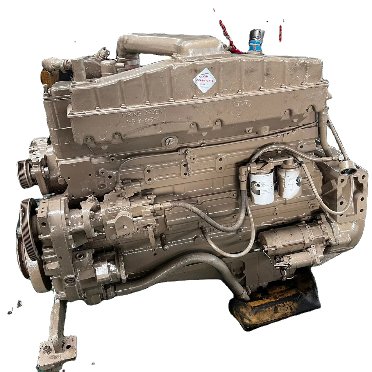 Used NTA855 BIG-CAM CAM350  Diesel Engine for Cummins Be Suitable Truck Bus Generator Marine Engineering Machinery