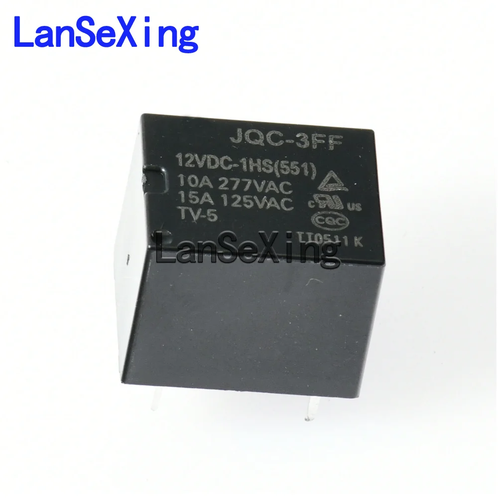 JQC-3FF-012-1HS Relay JQC-3FF-12VDC-1HS T73 4-pin 12VDC