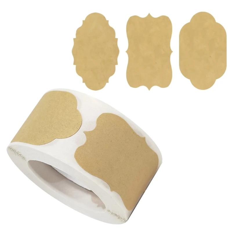 Adhesive Label Sticker Jams Label Gift Sticker for Baking Gift Bag Bottles