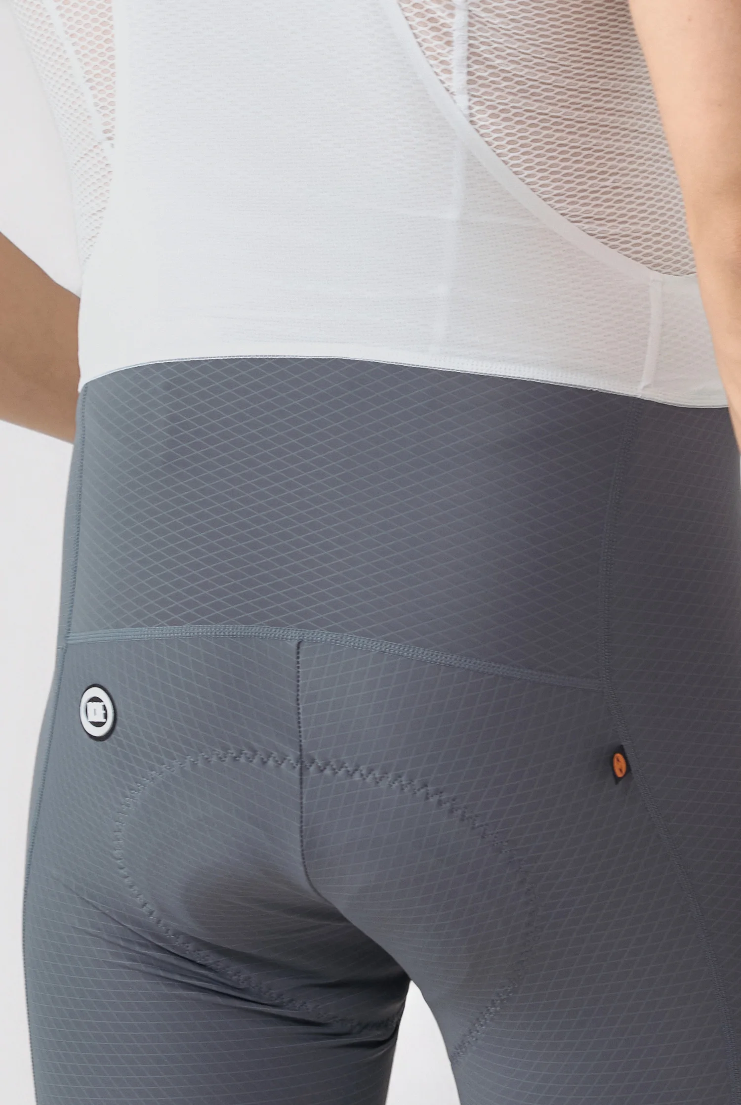 BCBE-ING Neue Herren-Radlerhose mit Hosenträgern, hochwertiges elastisches Interface-Polster mit 200 kg/m³ Dichte, leichtes, schnell trocknendes Radlerhose-Set – Detail 14
