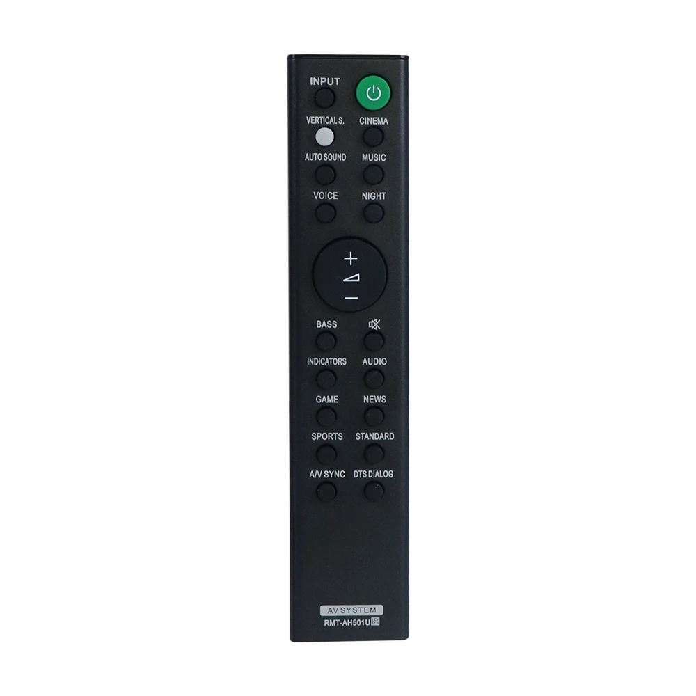 Replace Remote Control RMT-AH501U For Sony Sound Bar System Remote Control HT-X8500 HTX8500 New Arrival