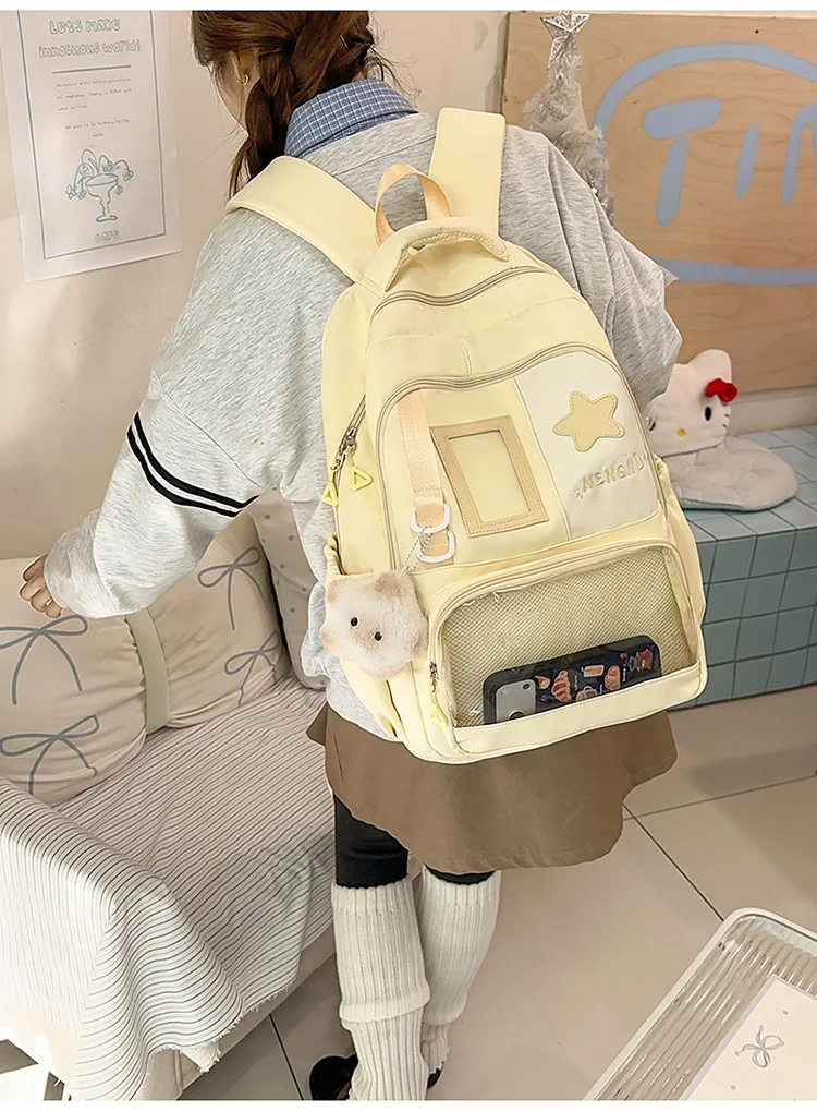 Kawaii Starry Preppy Harajuku Ita Backpack