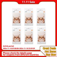 100% New Xiaomi ZINK Pocket Printer Paper Self-adhesive Photo Print 10//50/100 Sheets Xiaomi 3-inch Mini Pocket Photo Printer