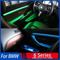 For BMW 6 Series F06 F12 F13 G32 Ambient Light LED Strip Kit Interior Upgrade Car Accessories Decorative Lamps Car Lighting