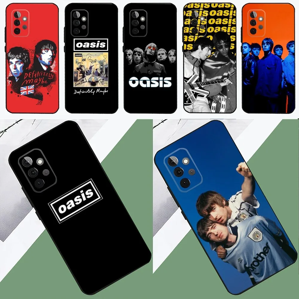 

Band Oasis-S Phone Case For SamsungS24,23,22,21,S20 ,Pro10,S30Plus,S9,20lite Ultra Black Cover