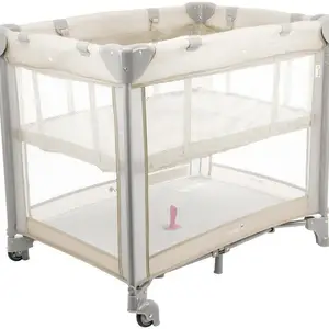 السلامة 1st ميني بلاي سرير محمول قابل للفصل أفضل 12 أسرة أطفال لتوليد جديد - رقم 1