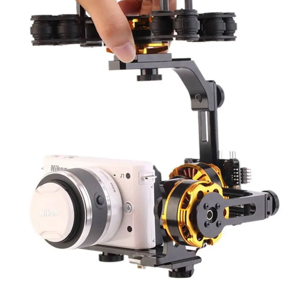 DY 3 Axis Brushless Gimbal Mount Stand Support with  Motors for Suny NEX ILDC Cemera Photography