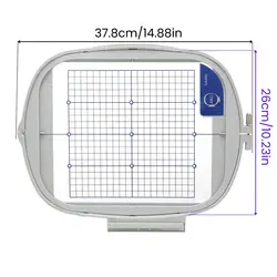Plastic Embroidery Hoop SA446 SA447 for Brother Quattro 6750D, VM5100, 5200, XV8500D, XV8550D, XE1, XE2, XJ1, XJ2, XP1, XP2, XP3