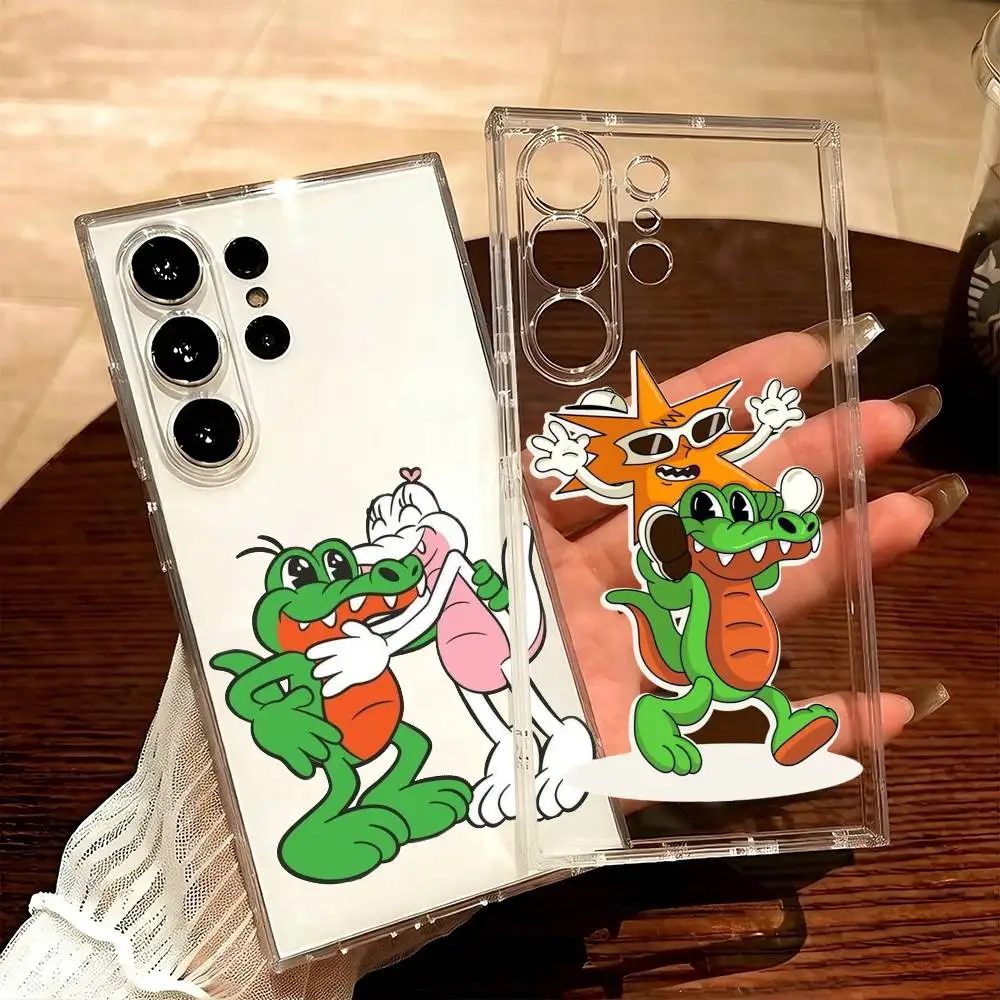 

Mantecado DE Coco A-Alvarito Phone Case For Samsung S25,S24,S21,S22,S23,S20,Ultra,Plus,lite,fe,5G Transparent Cover