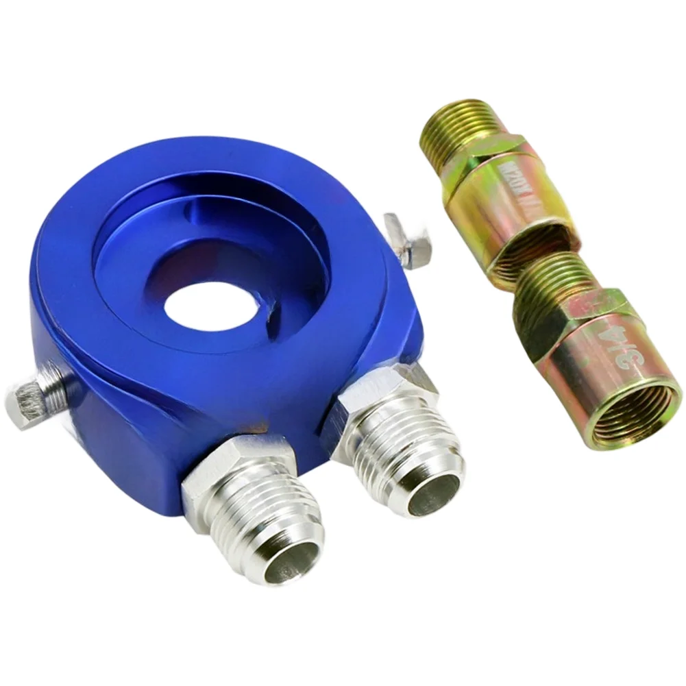 High-RPM Operation Oil Filter Adapter Versatile Engine Oil Adapter Engine Oil Adapter Improved Heat Dissipation