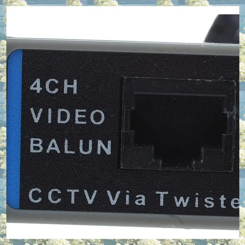 

New-8X 4-Channel Video Balun BNC UTP CAT5 Transmitter For CCTV/ Surveillance Camera Trend