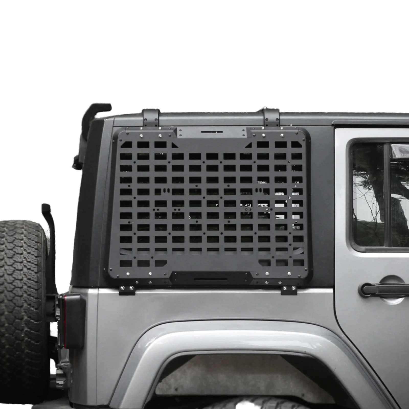 Maiker Multifunctional Exterior Accessories Side Window Expansion Panel Kit for Jeep Wrangler JK