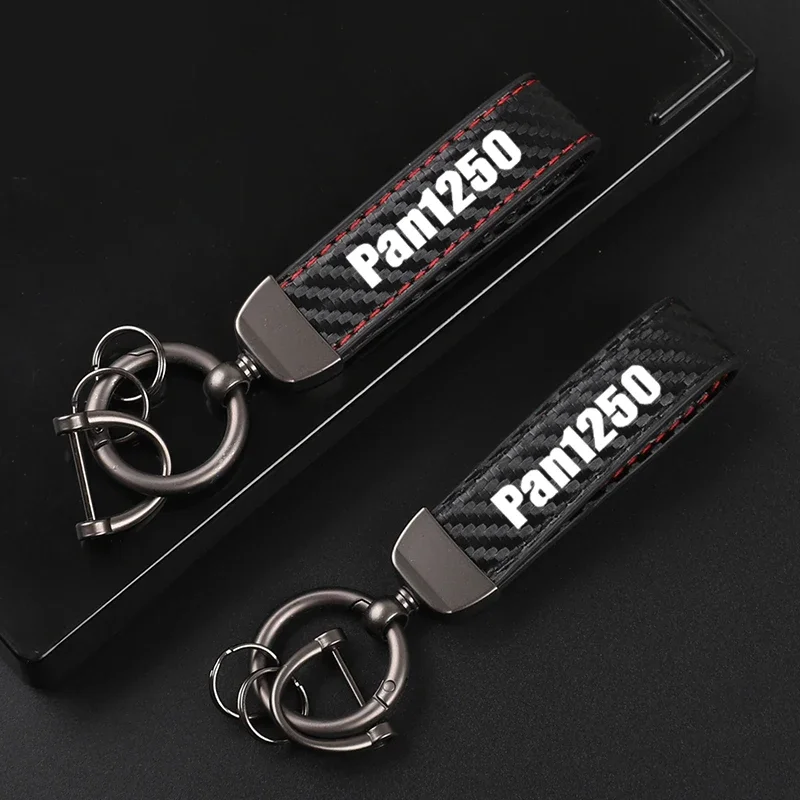 Carbon fiber motorcycle key chain key ring For Harley Davidson Pan America 1250 Pan1250