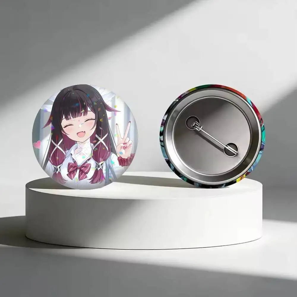 C-Columbina Vintage Anime  25mm 32mm 44mm 58mm 75mm Brooches Badges Pins for Accessories Gift