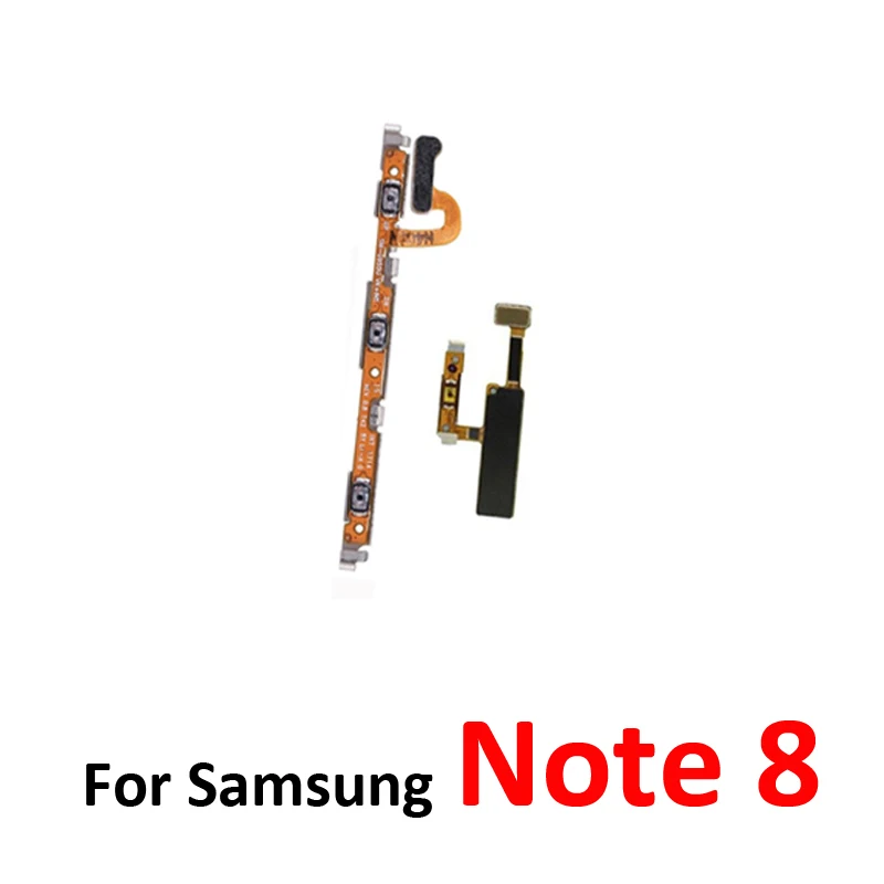 Phone Power Volume Button For Samsung Note 8 N950 N950F New On Off Up Down External Side Key Internal Flex Cable Parts image 3