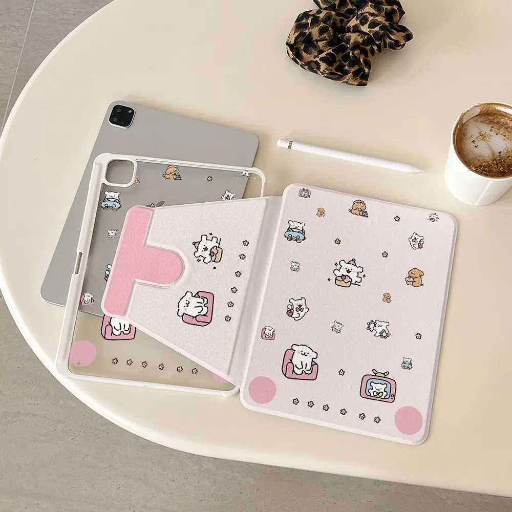 Pink Dog Flower Green Bear Star For iPad Pro Air 13'' 11'' M5 M4 M3 M2 2 1 11th A16 12.9'' 10 9 8 Th Mini 7 6 5 4 Case