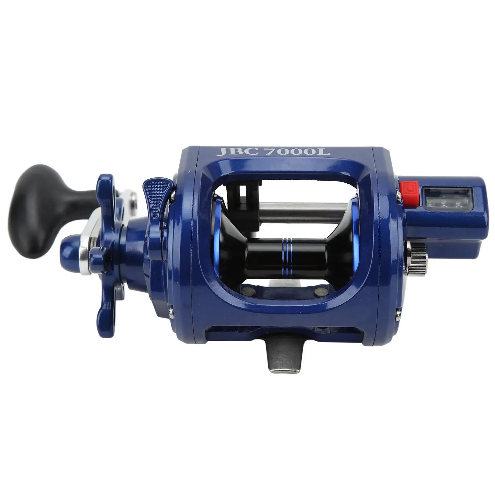 

4.3:1 Gear Ratio Trolling Fishing Reel - Aluminum Alloy Drum, Waterproof Liner for sea Fishing