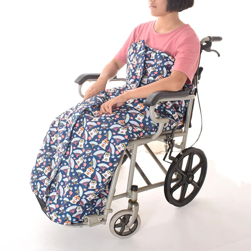 Customizable Winter Wheelchair Warmer Blanket Waterproof Thickened Wheelchair Patients Warm Covers Elderly Windproof