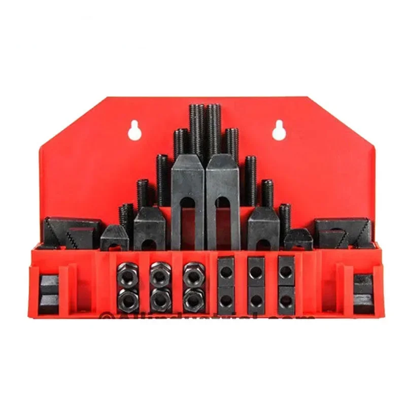 

Best Seller Firstgood Quality Cnc Machine Tools 58pcs Clamping Kit Set With Metal Holder