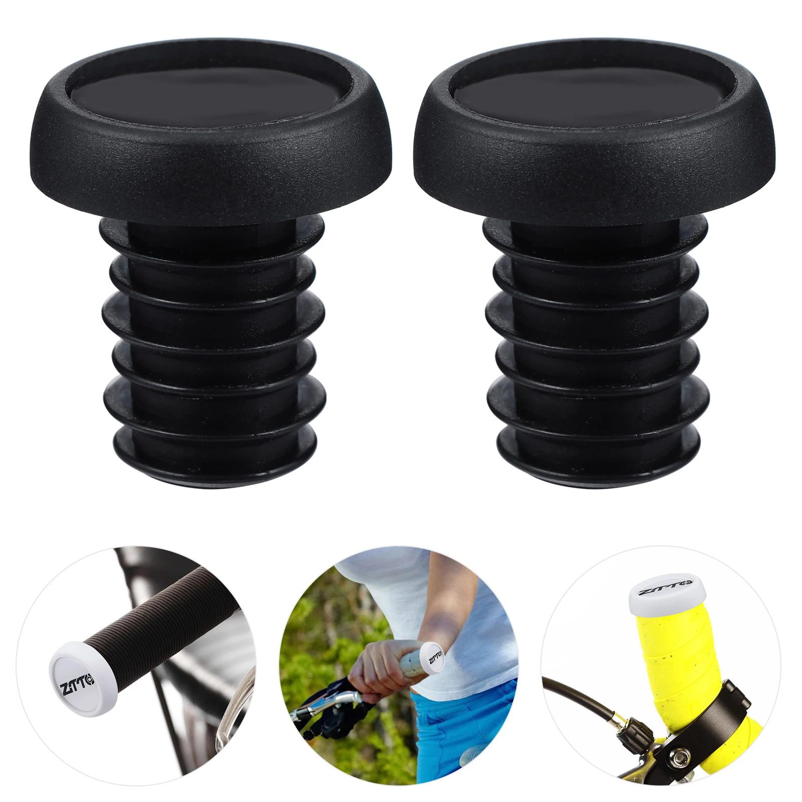 

Handlebar Colored Plug Bikes Plugs High Polyester Rubber Bicycle Front Fork Cap