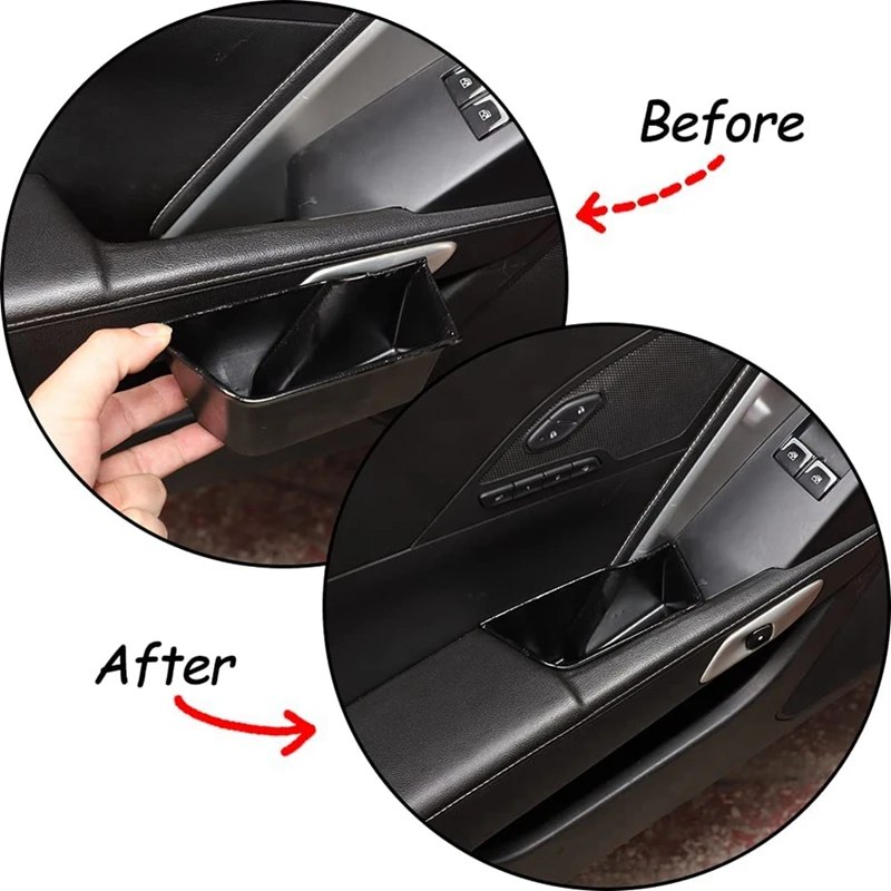 صندوق تخزين مسند ذراع بالباب الداخلي ، صينية لشيفروليه كورفيت C7 ، Z06 ، Z51 ، ZR1 ، غراند سبورت ، من-من