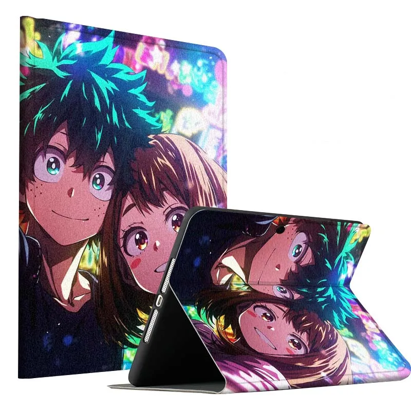 My Hero Academia Art Popular لـ OPPO Pad 2 3 4 Neo Air SE X Pro 10.36 11 11.4 11.61 12.1 13.2 بوصة 2025 حافظة كمبيوتر لوحي قابلة للطي