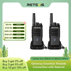 Retevis RT68H RT668H Walkie Talkie License-free Walkie-talkie Long Range Hidden Screen Handy Type-C Radio Cominicator Business