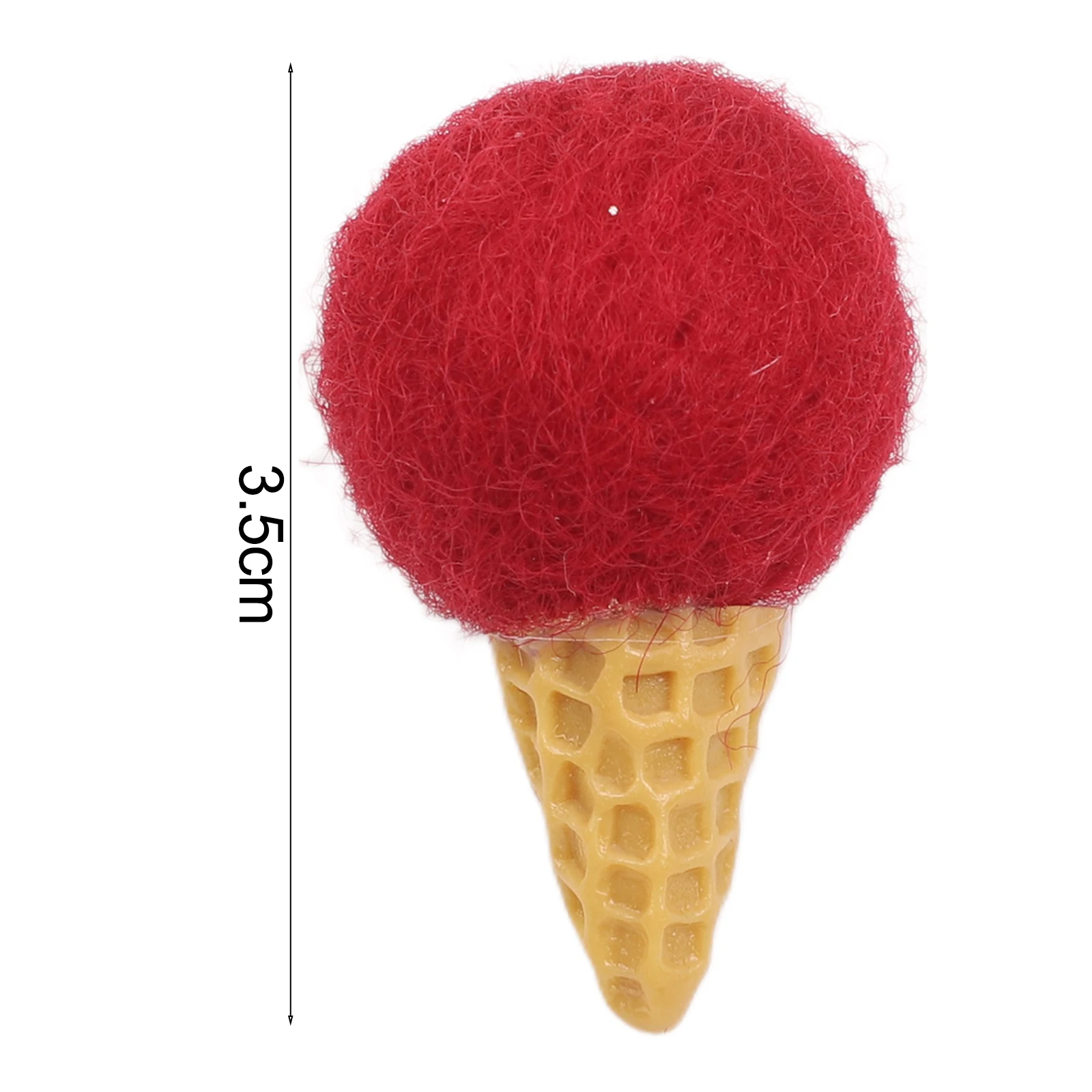 

Festive Home Decor Ice Cream Ornaments DIY Felt Blue Perfect For Wreaths Seasonal Decoration Set Unique Decoration Pieces