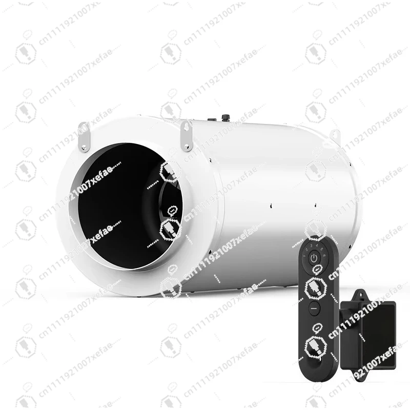 6-Inch silent intelligent controller for household ventilation vertical farming with PWM 0-10V EC inline duct fan