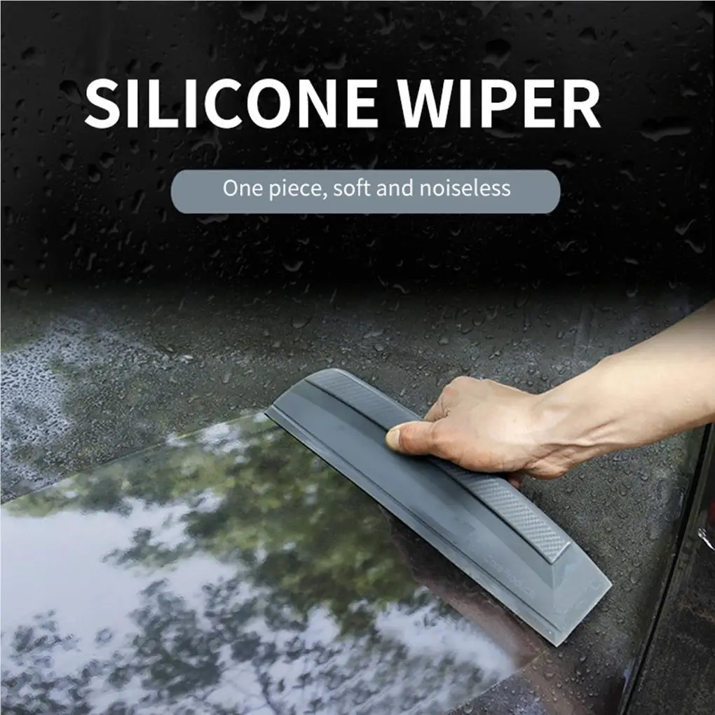 

Non-Scratch Soft Silicone Handy Squeegee Car wrap tools Water Window Wiper Drying Blade Clean Scraping Film Scraper Accessories