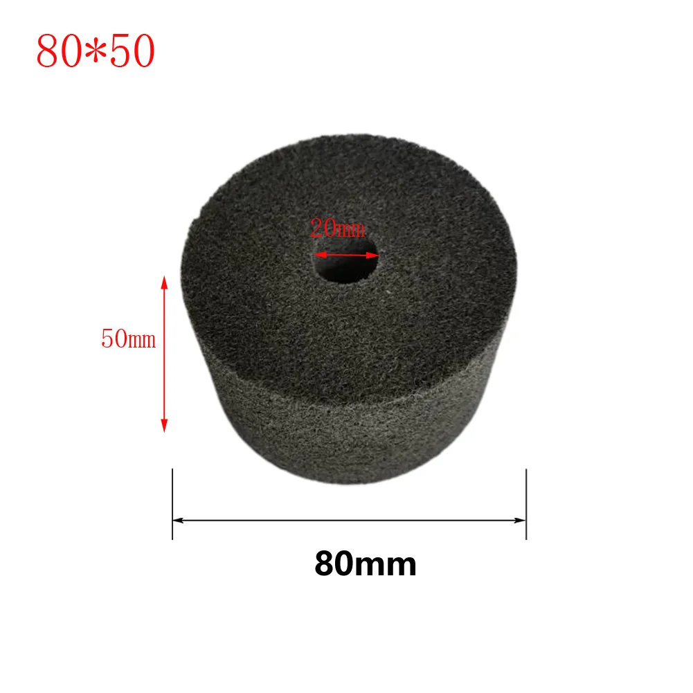 For The Polishing Polishing Wheel Polishing Wheel Gray Grinding Wheel Marble Non-woven Nylon Fiber Wood Crafts